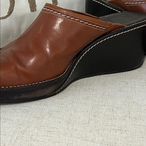 Women’s Cole Hann Brown Clogs Mules 10 comforting comfy‎ casual slip-ons - Picture 16 of 16